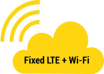 Fixed LTE + Wi-Fi