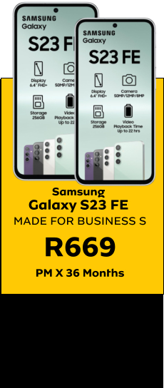 Samsung Galaxy S23 FE MADE FOR BUSINESS S R669 PM X 36 Months