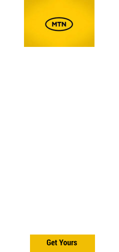 Get Yours MTN Business  Broadband LTE 110GB (Month-to-Month) R579 P/M Anytime Data: 110GB Work Express (08:00 - 17:00): 110GB Total Data: 220GB •	Unthrottled & Unshapped •	Fast and reliable access speeds •	No physical line installation •	One free Static IP on request •	Router Not Included