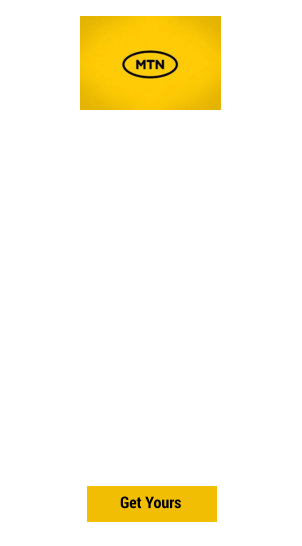 Get Yours MTN Broadband LTE 170GB (Month-to-Month) R699 P/M Anytime Data: 170GB Work Express (08:00 - 17:00): 100GB Total Data: 270GB •	Unthrottled & Unshapped •	Fast and reliable access speeds •	No physical line installation •	One free Static IP on request •	Router Not Included