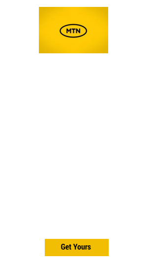 Get Yours MTN Broadband LTE 230GB (Month-to-Month) R879 P/M Anytime Data: 230GB Work Express (08:00 - 17:00): 120GB Total Data: 350GB •	Unthrottled & Unshapped •	Fast and reliable access speeds •	No physical line installation •	One free Static IP on request •	Router Not Included